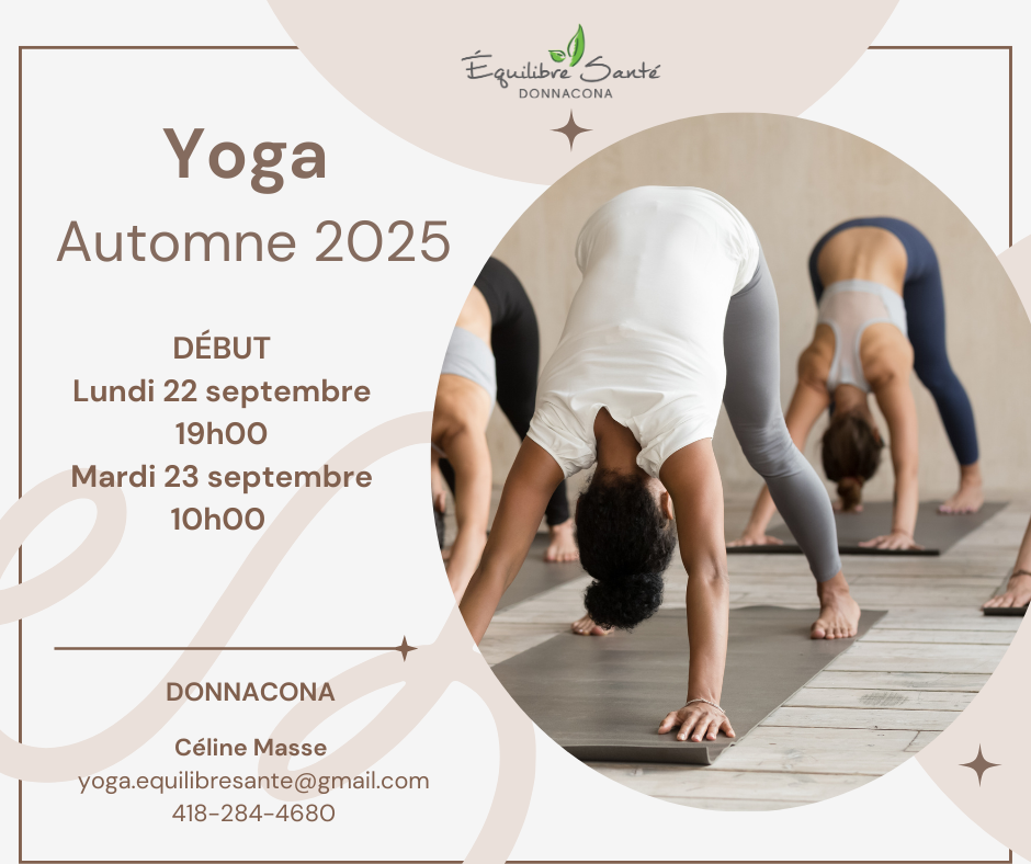 Yoga automne 2025