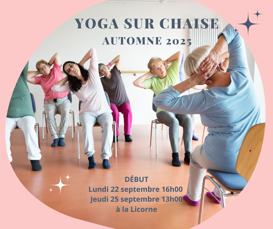 Yoga sur chaise la licorne (1)